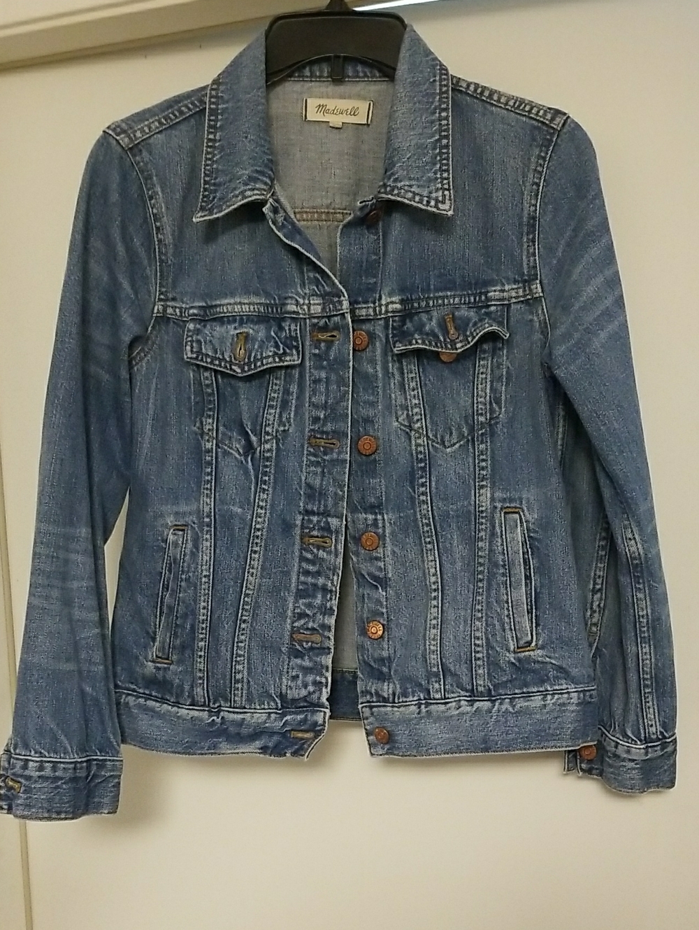 Madewell Classic Jean Jacket Cotton Size M